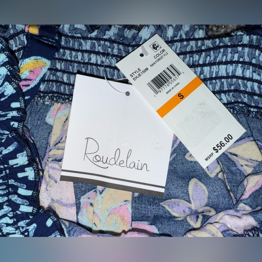 Roudelain blue floral NWT - Picture 2 of 13